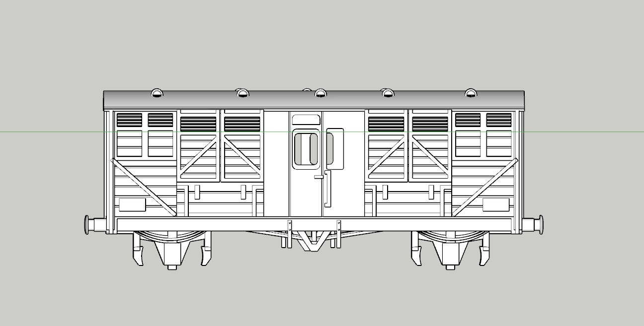 (image for) SR Special Cattle Wagon d3141